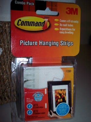 Command Designer Hooks, Large, White, 2 Hooks, 4 Strips/Pack
