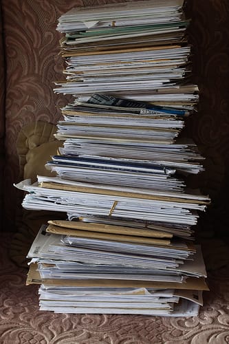 pile of papers