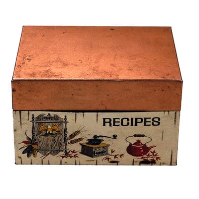 recipe box