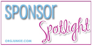 Sponsor Spotlight for July 2015 at I'm an Organizing Junkie blog  Fantastic organizational resources!!
