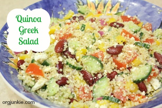 quinoa greek salad