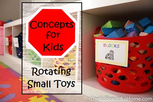 Concepts for Kids - rotating small toys