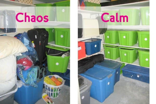 Storage Room Closet Before & After