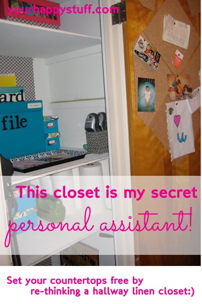 Need A Personal Assistant? Create One With A Hall Closet!