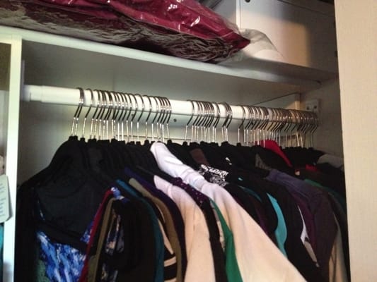 Every Closet Is Crying Out for Thin Hangers ~ Day #13