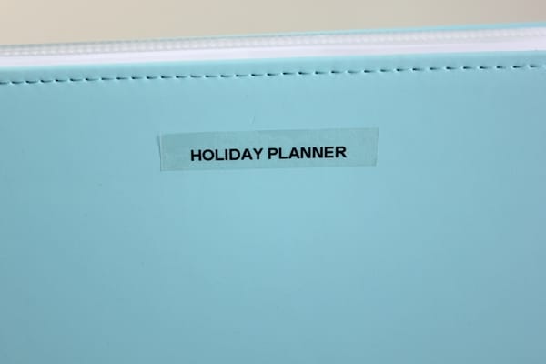 Holiday Planner 1