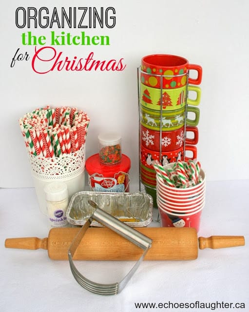 Organizing The Kitchen For Christmas