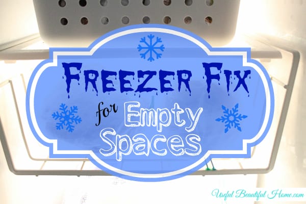 Freezer Fix for Empty Spaces