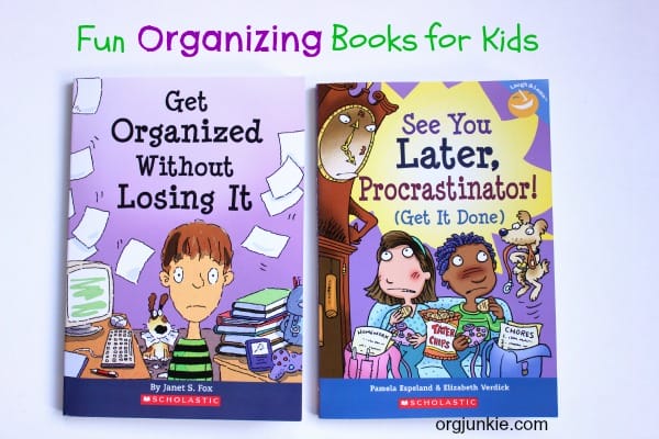 Fun Organizing Books for Kids at orgjunkie.com