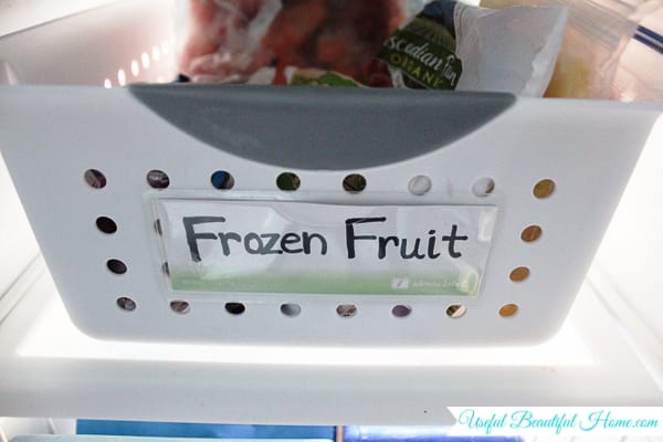 Yet another way to label your freezer containers.