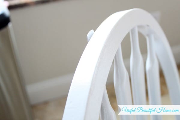 Even a small Command Hook will not fit this style of dining chair