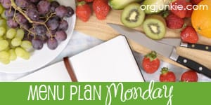 Menu Plan Monday for the week of June 2/14