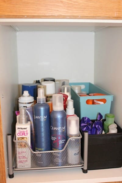 Hair Product Storage 1