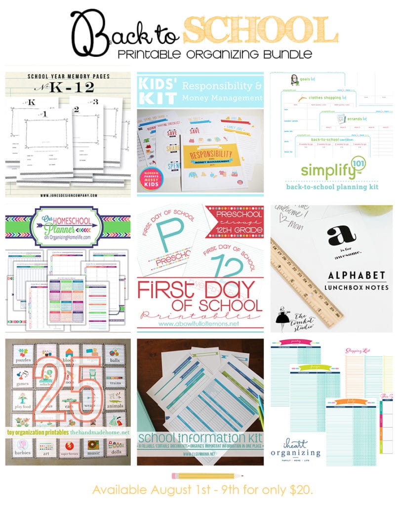 Back-to-School-Printable-Organizing-Bundle