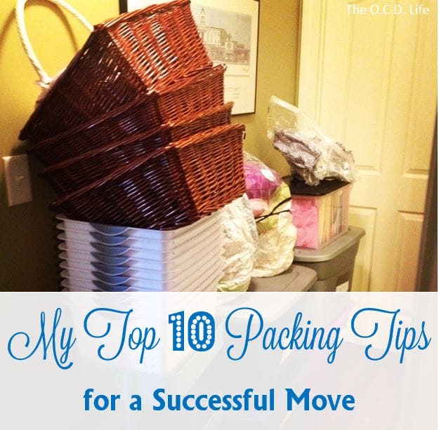 Kristin's Top 10 Packing Tips for a Successful Move