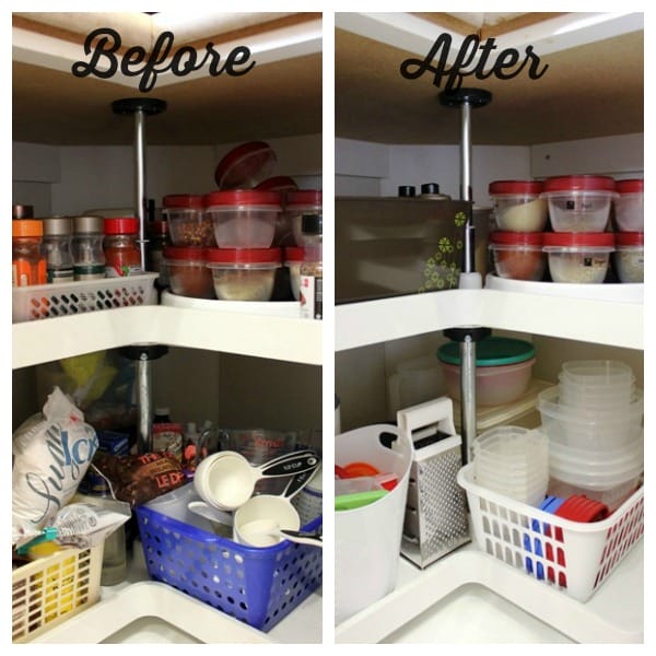 Organizing Lazy Susans, How To Organize Corner Cabinet