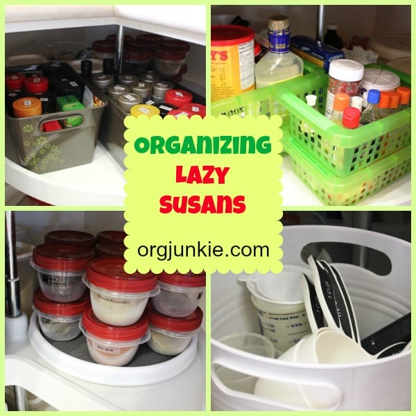 Organizing Lazy Susans