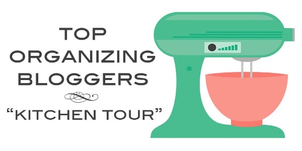 Top Organizing Bloggers Kitchen Tour - I'm showing how I organize my lazy susans