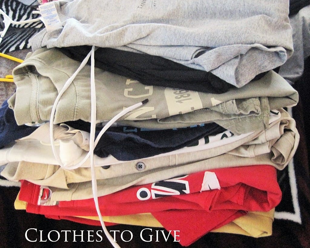 clothes to give