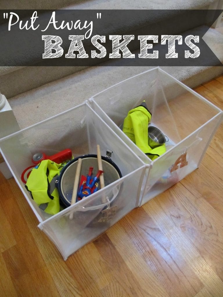 Put Away Baskets