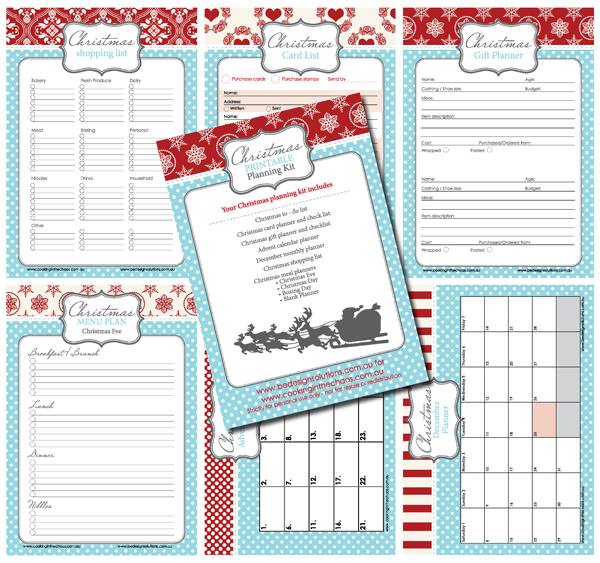 Christmas Printable Planning Kit