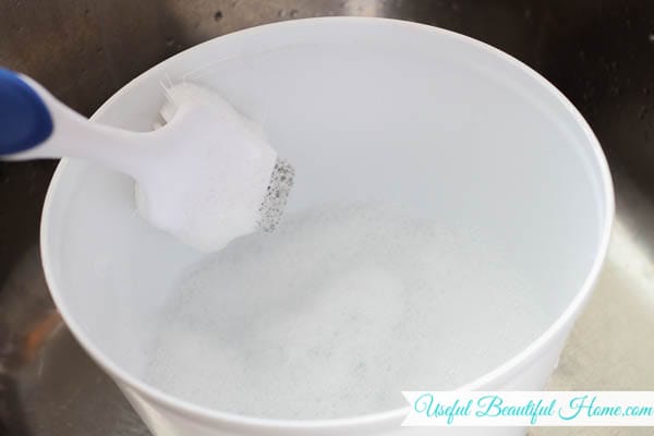 washable and bleach-able cold and flu bucket for the unexpected car sickness