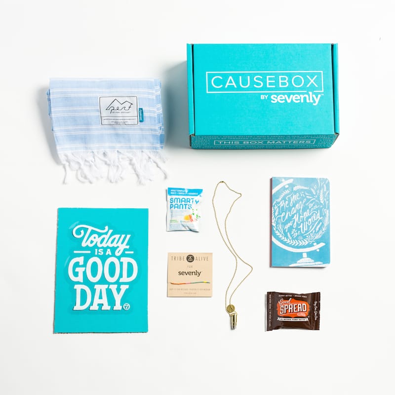 CAUSEBOX by Sevenly - a quarterly subscription box service that gives back!!