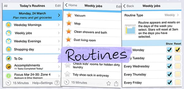 home routines