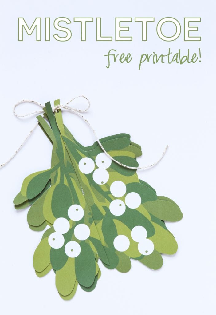 Free-Printable-Mistletoe