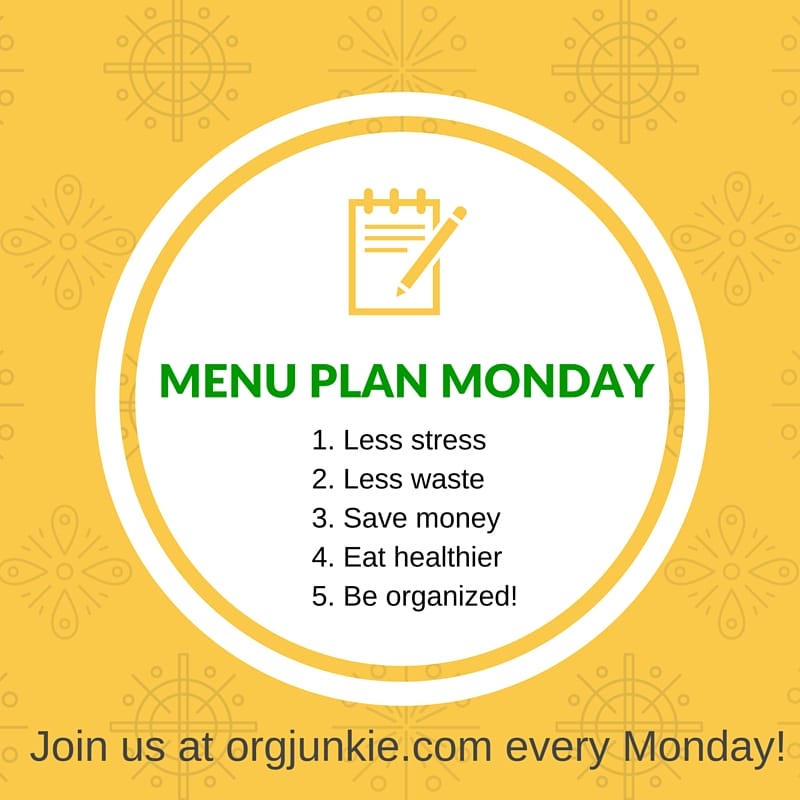 Menu Plan Monday - recipe ideas and menu planning inspiration for the week of Jan 11/16