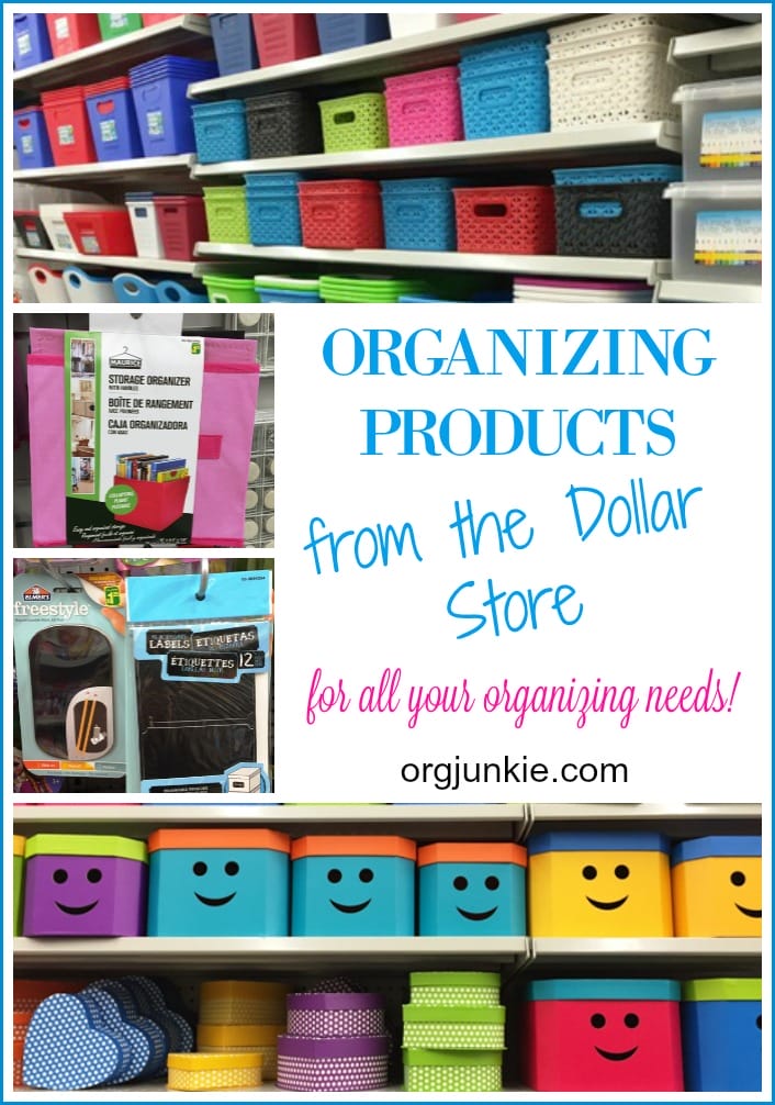Top Dollar Store Organizing Products - I'm an Organizing Junkie