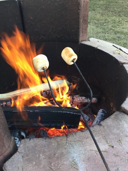 first marshmallow roast