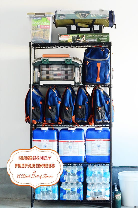 Emergency Preparedness eBook and Printables Kit at I'm an Organizing Junkie blog