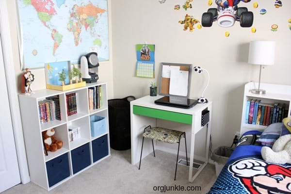 Teach your kids how to organize - Stop Tossing Your Kids Stuff at I'm an Organizing Junkie blog
