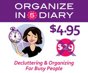 Organize in 5 Diary