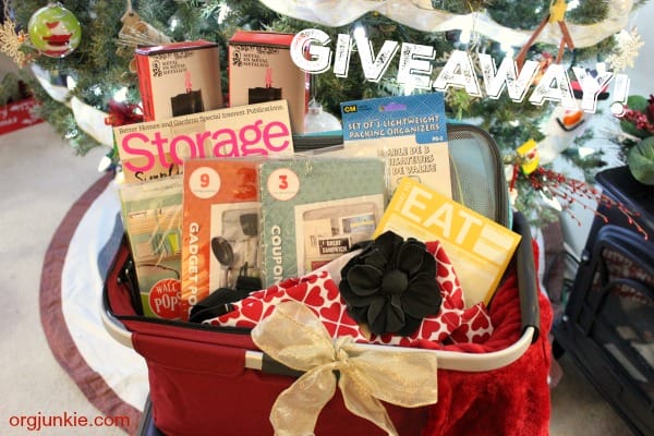 Basket of Organizing Cheer Giveaway!