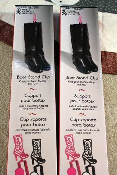 boot stand clips