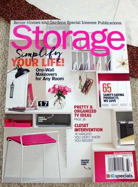 Storage magazine
