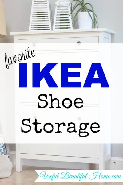 My Favorite Ikea Shoe Storage at I'm an Organizing Junkie blog