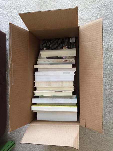 Book purge pile!