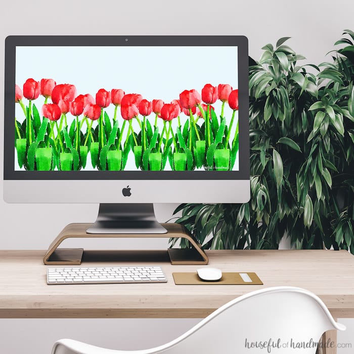free spring desktop background