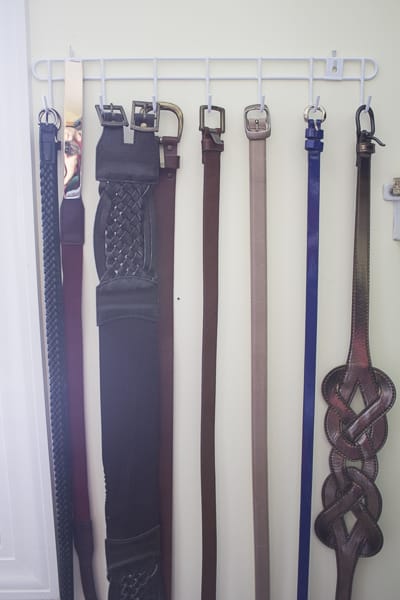 3 Ways to Organize Accessories - Jewelry, Ties & Belts