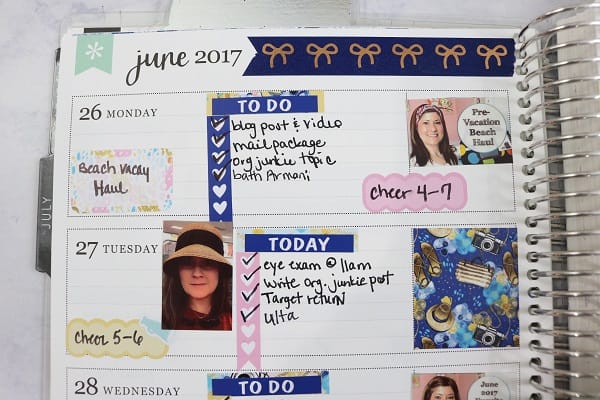 The Six Ways I Use My Paper Planner to Keep Organized at I'm an Organizing Junkie blog
