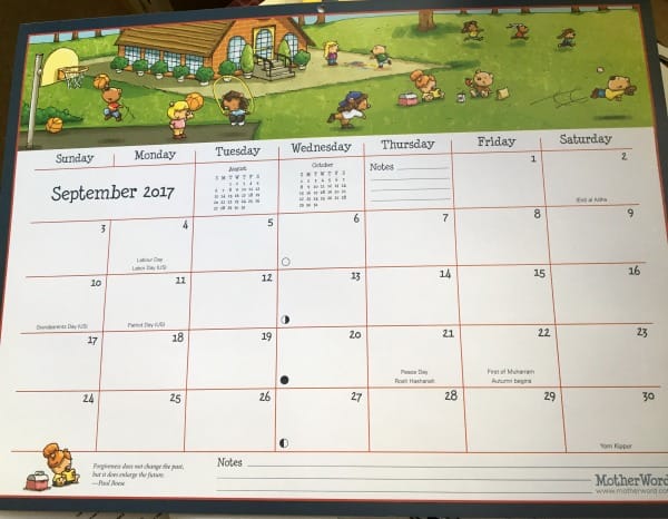 Ultimate Family Calendar 2018