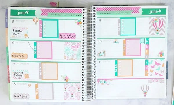 Why I Use a Paper Planner over an Electronic Planner at I'm an Organizing Junkie blog