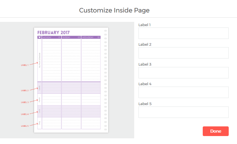 Create Your Own Customized Planner Without all the Work with Purple Trail