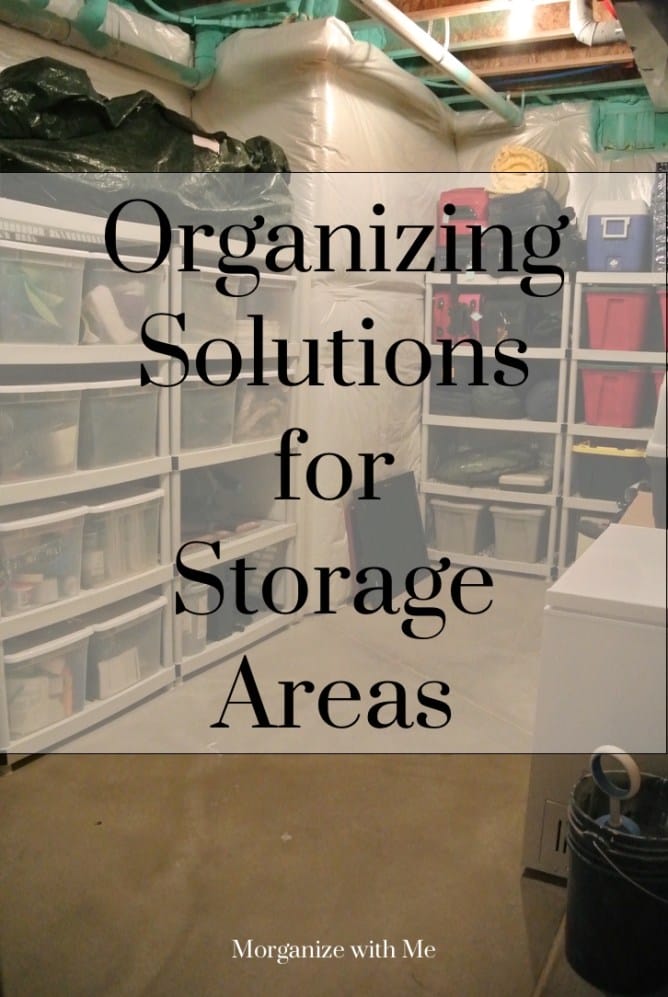 Organizing Solutions for Storage Areas