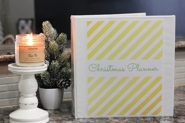 Getting holiday stuff done - Christmas planner