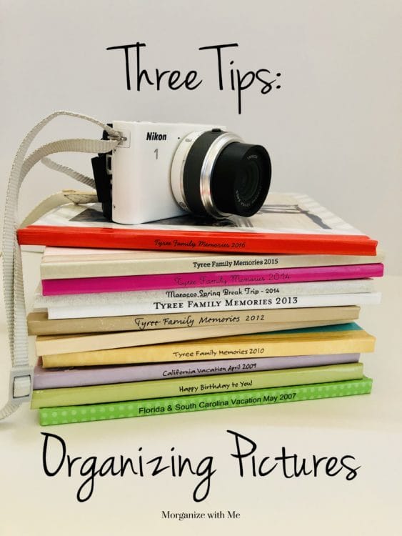 Three Tips for Organizing Pictures and Preserving Your Family Memories at I'm an Organizing Junkie blog