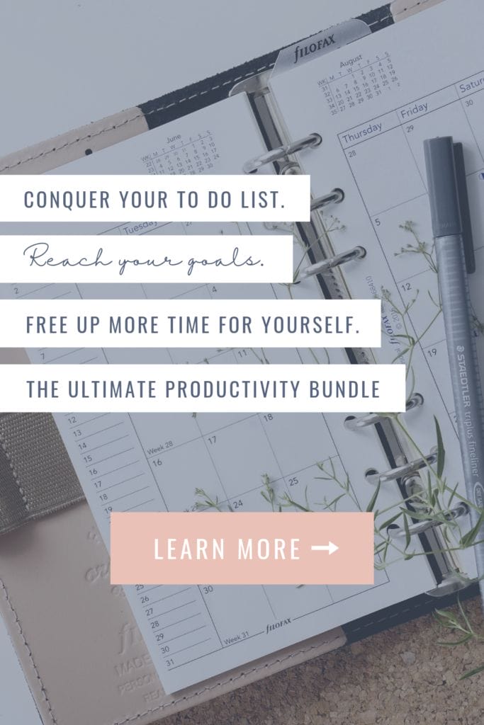 Limited Time Only: Ultimate Productivity Bundle Available Now! at I'm an Organizing Junkie blog